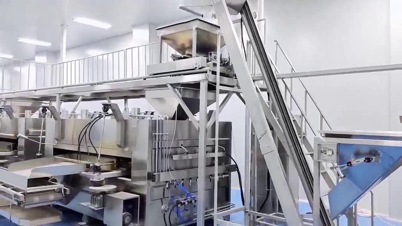 裹衣夏威夷果仁烘烤生產線